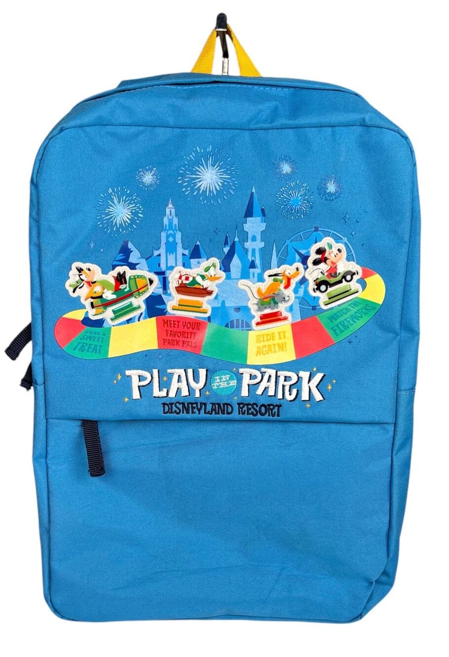 Disneyland Resort Play In The Park Puzzle Youth Blue Backpack